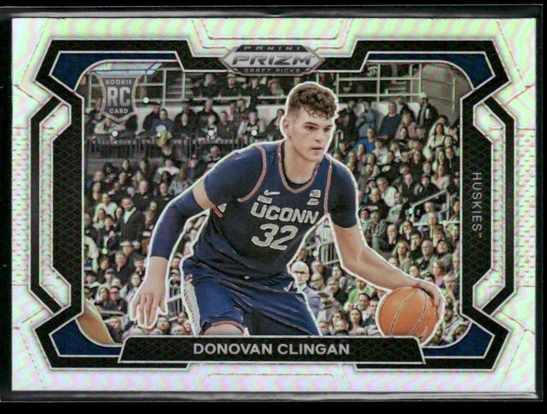 2024 Panini Prizm Draft Picks #95 Donovan Clingan Variation Silver Prizm