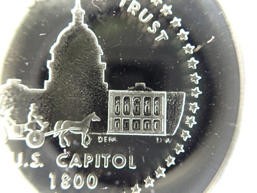 2001-P USA Half-Dollar Capitol Visitor Center Proof ICG PR70 DCAM - Picture 10 of 22