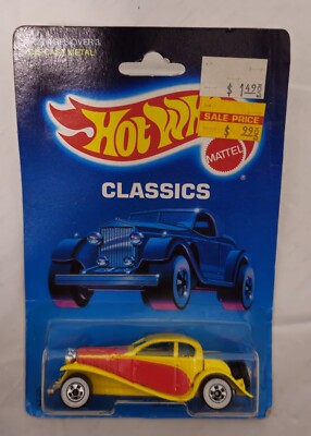 1986 Hot Wheels Classics Main Line '37 Bugatti #34 #2526
