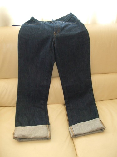 TRUSSARDI DESIGNER JEANS DUNKELBLAU SIZE 28 NEU - Bild 2 von 4