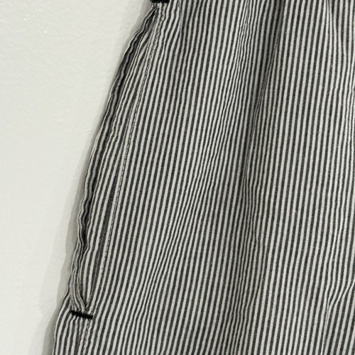 Batman Dark Knight Pajama Pants Mens Medium Black and White Striped All Cotton - Picture 15 of 20