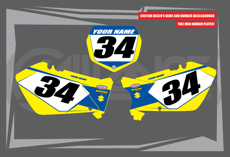 Black Frame Guards For 2004-2008 Suzuki RM125 Grip Tape Protectors RM 125 - Foto 2