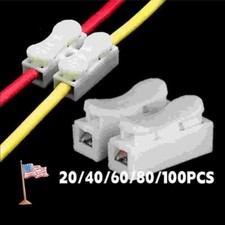 Quick Splice Lock Wire Connector Electrical cable Terminal CH-2 20/40/60/80/100X