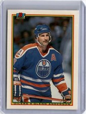 1990-91 Bowman Glenn Anderson Edmonton Oilers #195 Hockey