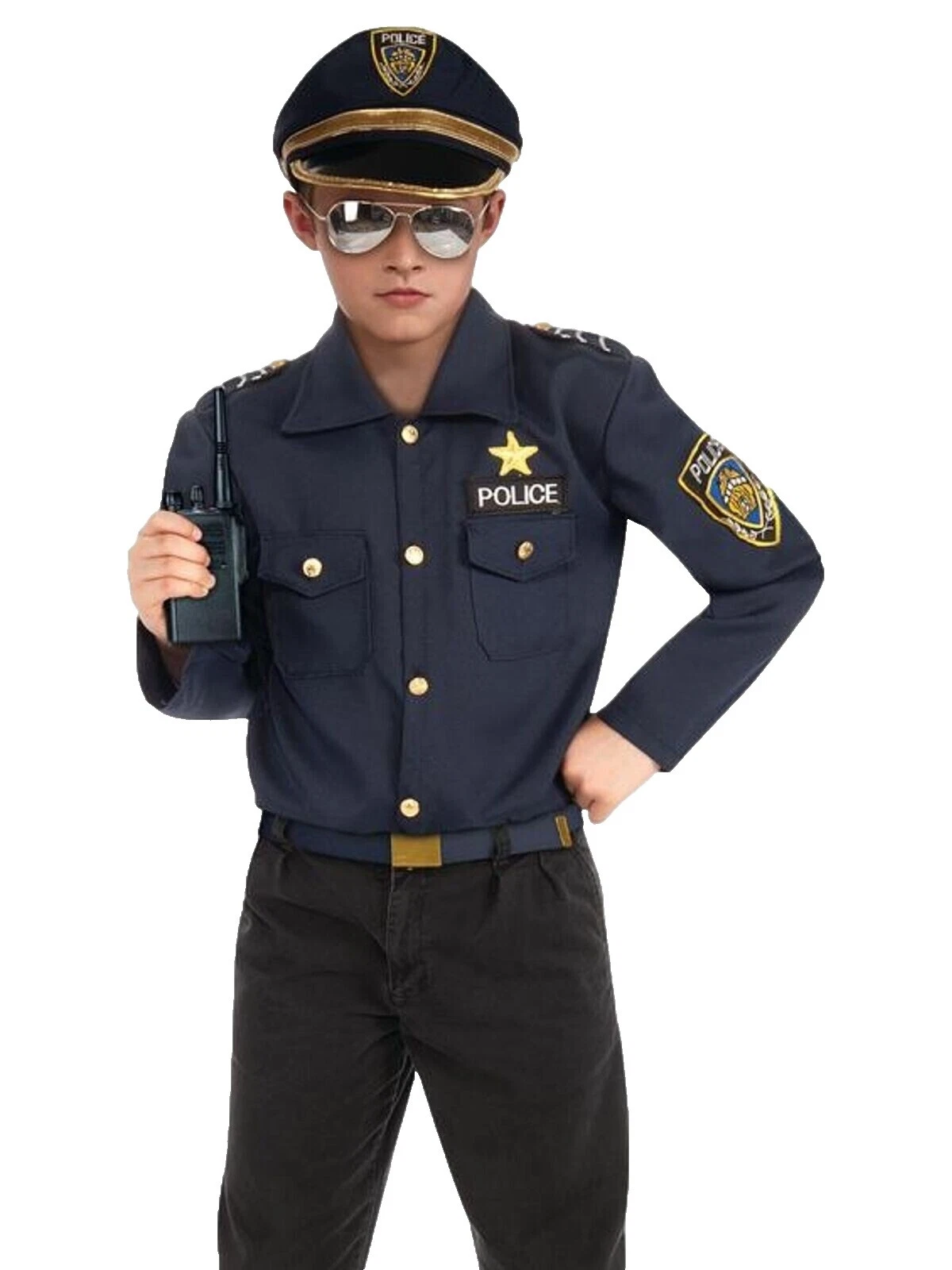 Policía vestuario, recreación, Teatro ropa para niños