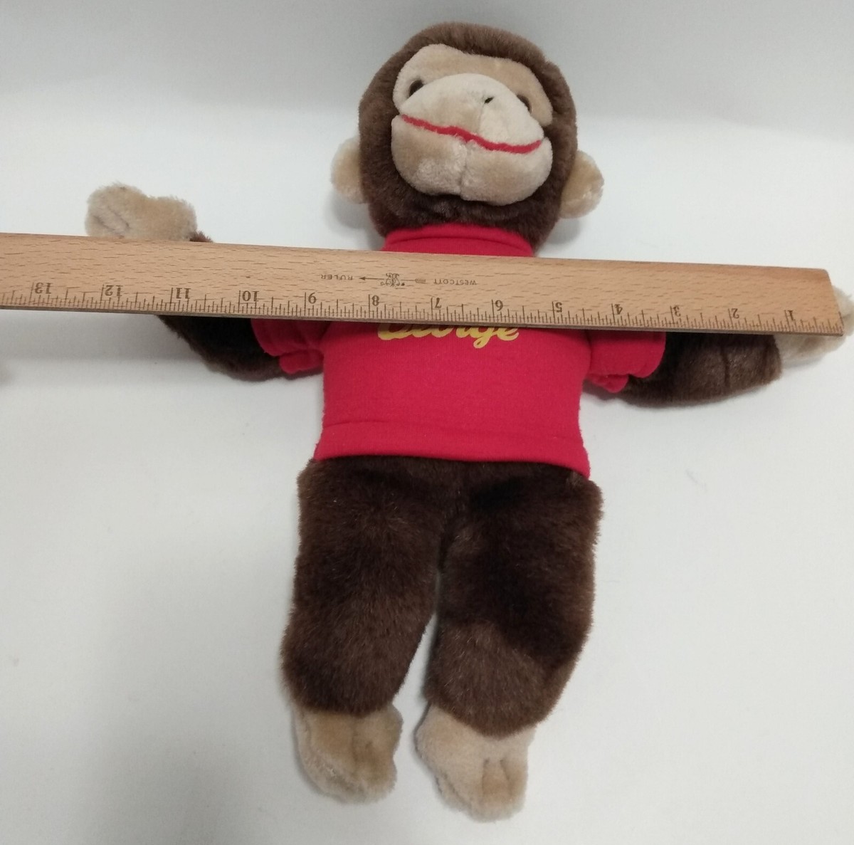 1990's Curious George by Gund Stuffed Animal Plush Toy