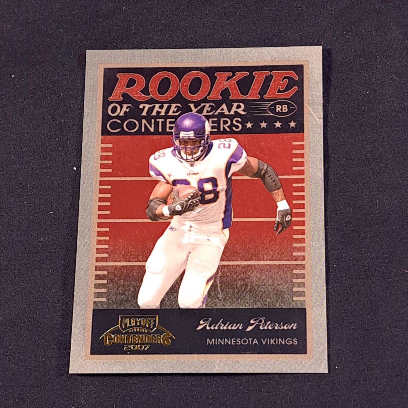 Adrian Peterson Playoff Contenders Rookie of the Year Contenders #2 Base