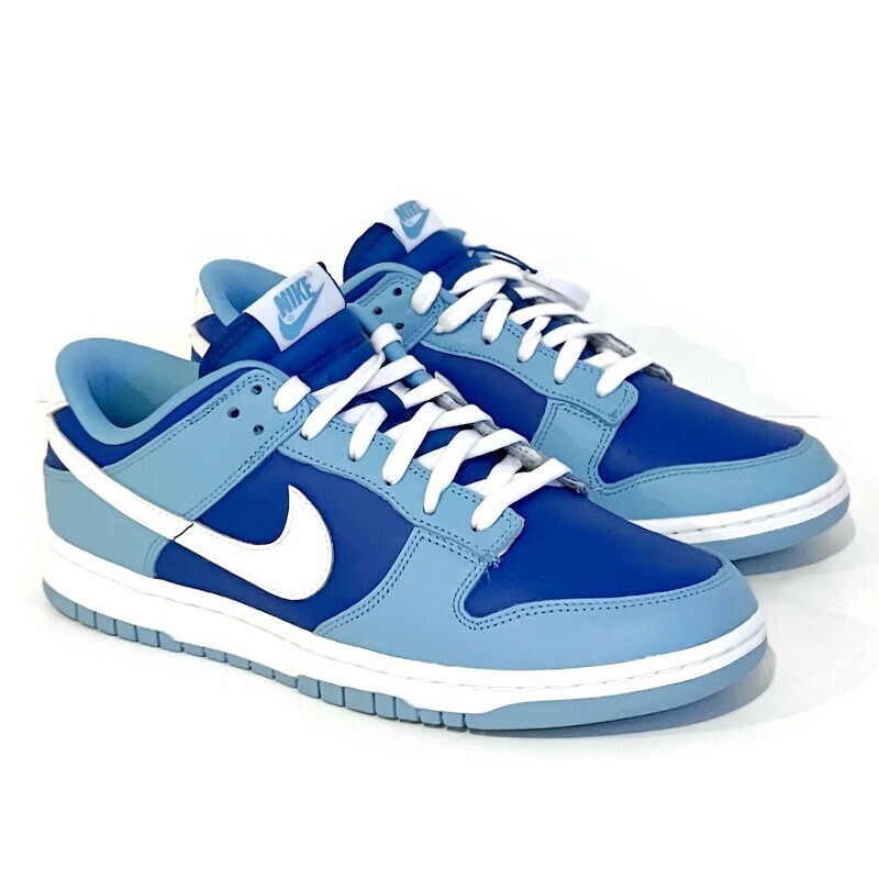 Nike Dunk Low Retro QS "Argon" Blanco Azul Argón DM0121-400 Para hombres Talla 9 - Nuevo en caja