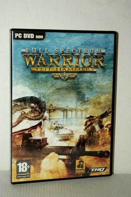 FULL SPECTRUM WARRIOR GAME USED PC DVD ITALIAN VERSION GD1 47394
