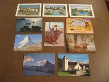 Tunisia, Cyprus, Israel, Switzerland: 10 Postcards, Postcards, Unused, See Photos