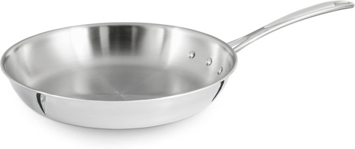 Tri-Ply Stainless Steel 10-Inch Omelette Fry Pan
