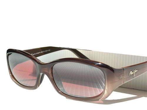 Maui Jim KAWIKA Clear Pink Silver Tone Accent Sunglasses  display picture 2