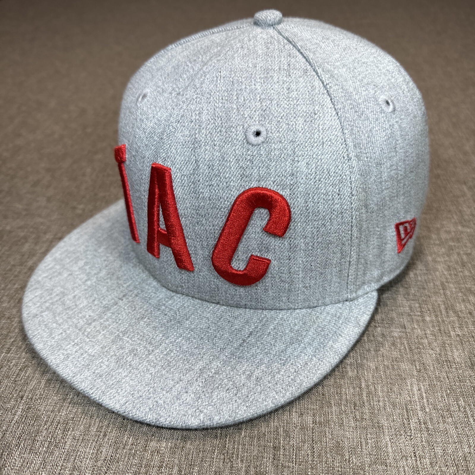 Rainiers New Era Hat 9Fifty Gray Snap Back Adjustable Cap Red Embroidery eBay