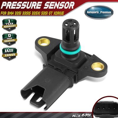 Turbocharger Boost Sensor for BMW 335i 335is 335xi 535i GT xDrive 740Li X6 650i