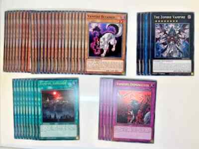 Complete Competitive Deluxe Vampire Deck + Extra Deck *Hot* + Bonus!