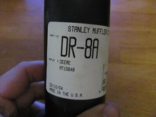 NOS Stanley Muffler Co. DR-8A John Deere AT10646 Muffler Adapter Made in USA