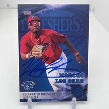 2022 Clearwater Threshers Philadelphia Phillies Marcus Lee Sang Signed MILB