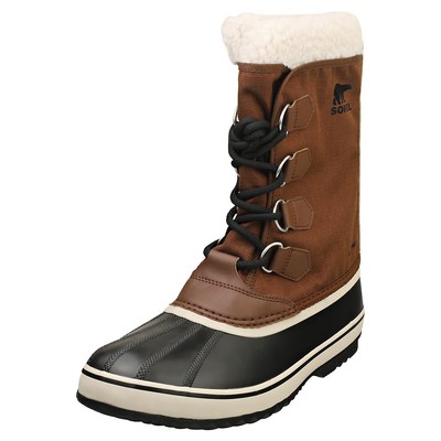 SOREL 1964 Pac Nylon Waterproof Herren Tabacco Black Stiefel Ankle - 41 EU