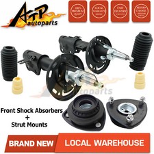 Pair Front Shock Absorbers + Strut Top Mount Kit for Mazda 6 GJ 2012-2016