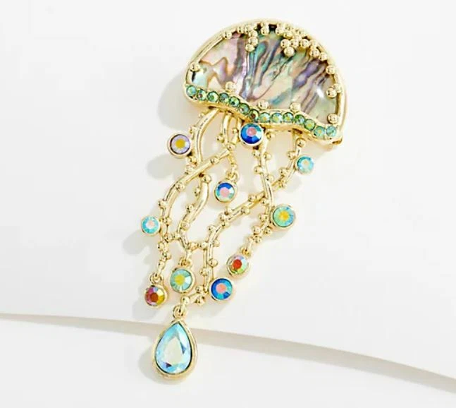 Pin Kirks Folly Or - Fille Avec 4 Breloques Pendantes - Occasion