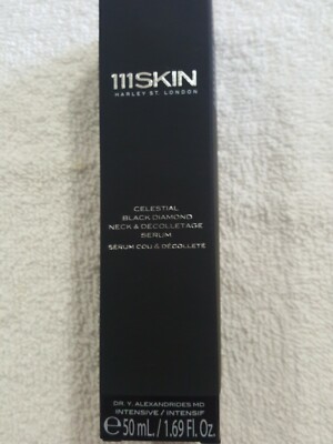 111SKIN Celestial Black Diamond Neck&Decolletage Serum 1.69FL.oz NEW NEVER USED 
