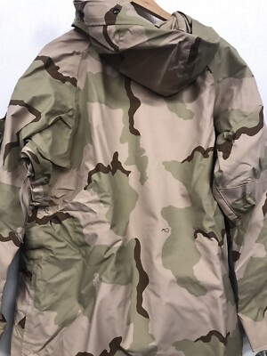 ECWCS 3 Color Desert Parka Cold Weather NOS W Tag Large Long USGI