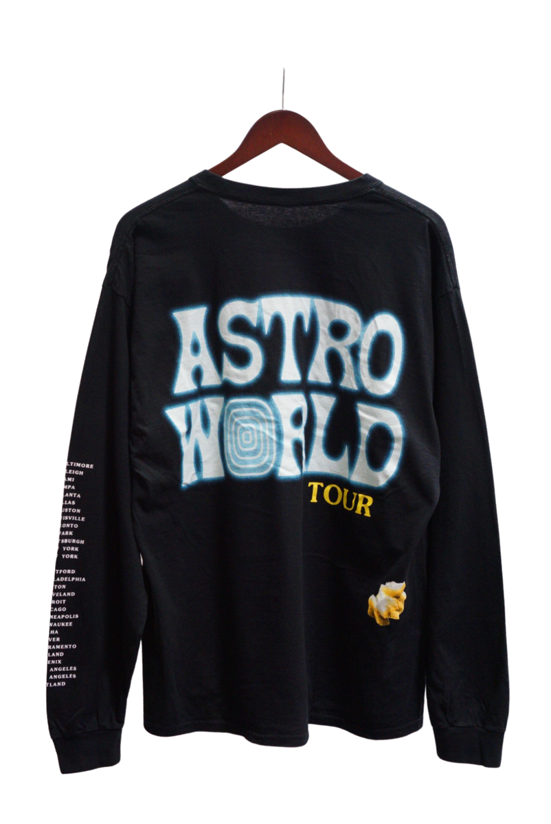 Travis Scott Astroworld Tour - Popcorn Long Sleeve Tee
