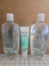 Avon Skin So Soft Bath Oil Bonus 25oz Lot of 2 free hand cream