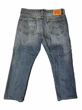 Levis 5050 W36 L29 Denim Jeans Pants Western Cowboys Bootcut Blue Medium Wash