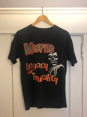 Vintage 80's Misfits - Legacy of Brutality shirt - Medium - Danzig
