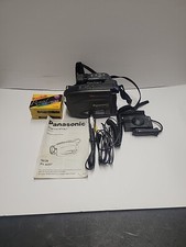 Panasonic PV-A207D Palmcorder VHS-C Camcorder With Extras AS IS READ DESCRIPTIO