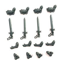 40k Black Templars Primaris Crusader Squad Power Sword and Power Fist Bits x8