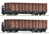 Roco 6640004, 2Tlg. Set Offene GüTerwagen, ÖBb, Neu & Ovp, H0E