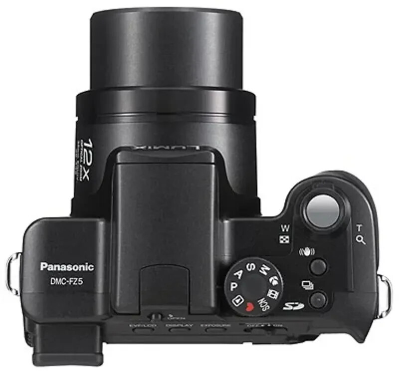 Panasonic Lumix DMC-FZ5 5.0MP 48x Zoom Digital Camera with Leica