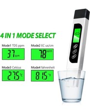 Cyfrowy tester jakości wody, miernik 3 w 1 TDS, miernik EC i miernik temperatury,