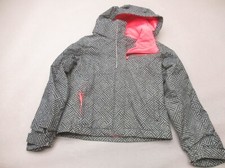 Columbia Interchange Size 2XS 4/5 Girls Full Zip Stand Collar Windbreaker 140