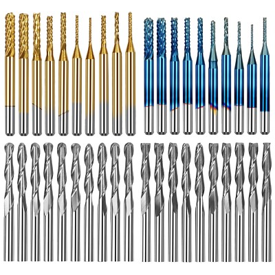40er Set Twotrees Fräser Kombination - Endmill CNC Router Bits für gravur