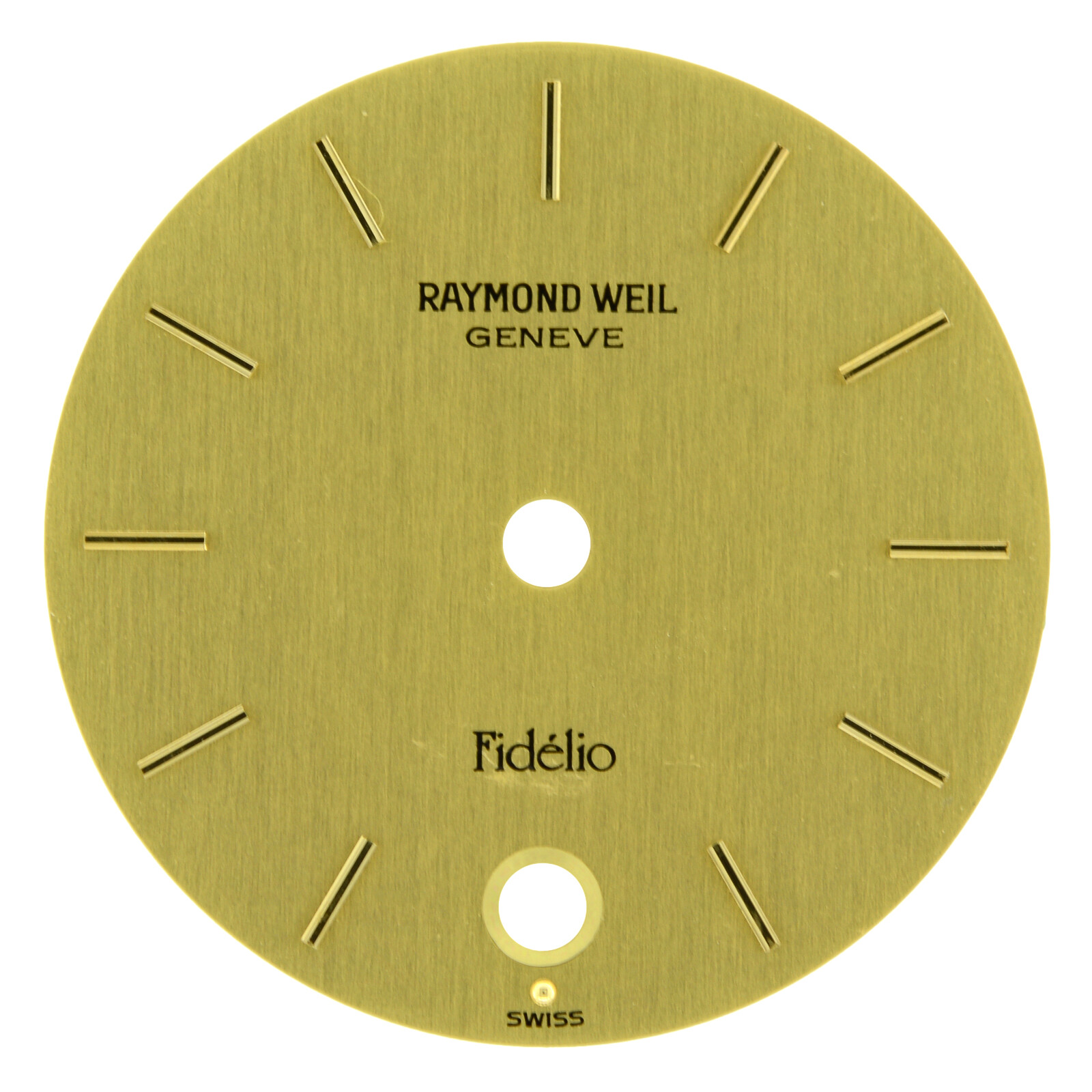 Raymond Weil Geneve Fidelio 19 mm Gold Unisex Watch Dial