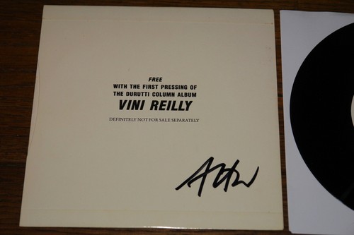 VINI REILLY MORRISSEY ~ I KNOW VERY WELL HOW ~ HAND SIGNED FACTORY 7" FACT 244 - Picture 6 of 8