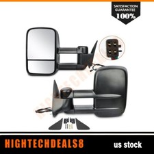 Pair Power Mirrors For 1988-1998 Chevy Gmc Ck 1500 2500 3500 Truck