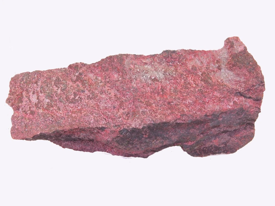 CINABRE ROUGE, MERCURE INDIGÈNE - mines d'Almaden, Espagne / 15 x 6,5 x 4 cm - Photo 3/4