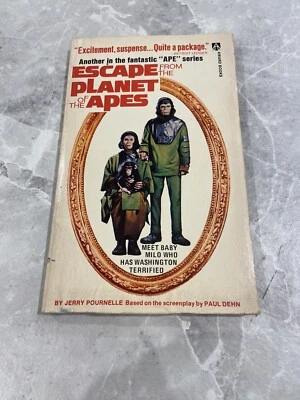 ESCAPE From The PLANT OF THE APES 1973 Vintage Paperback Book - Image 1 of 4