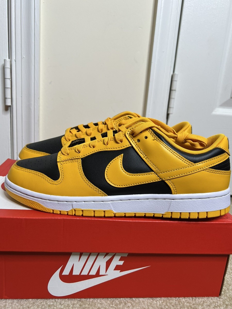 Nike Dunk Low Retro Goldenrod Championship Yellow Black