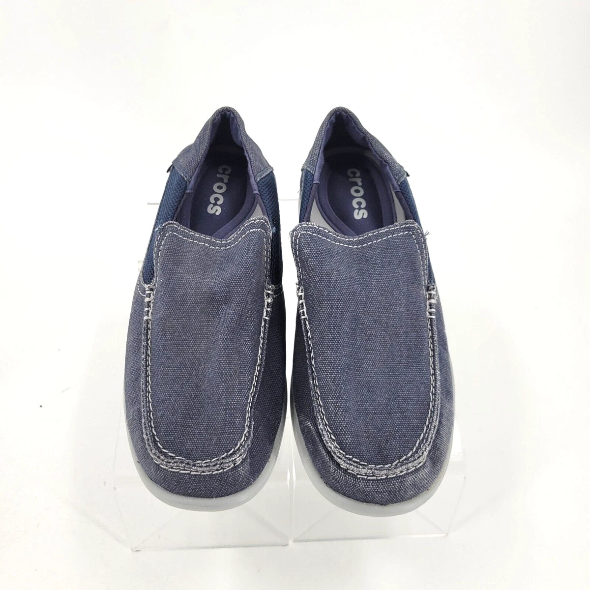 Crocs Santa Cruz Blue Casual Shoes for Men for sale | eBay