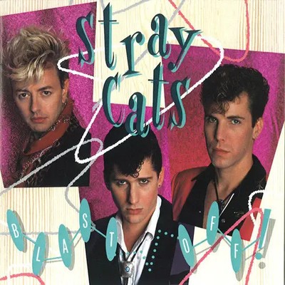Stray Cats Blast Off NEAR MINT Emi Usa Vinyl LP