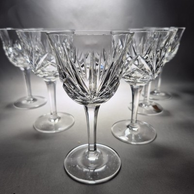 6x Nachtmann Gorham Kirschholz Cordial Gläser 100ml 51/2'' Fächerschliff Kristall