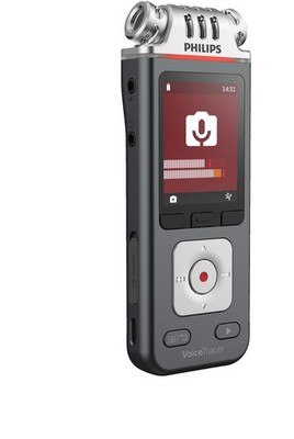 PHILIPS DVT 7110 Diktiergerät, Anthrazit/Chrom