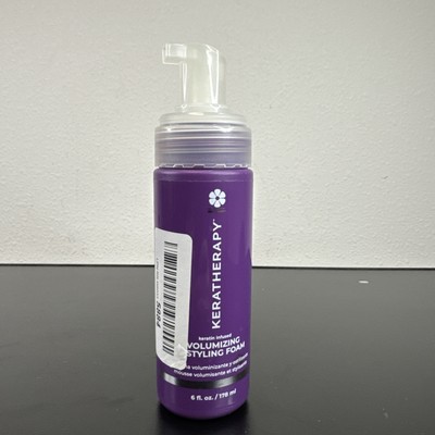 KERATHERAPY Keratin VOLUMIZING AND STYLING Foam - 6 Fl Oz  ( No Top )