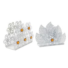 2pcs Craetive Napkin Rack Modern Napkin Holder Fashion Paper Towel Holder