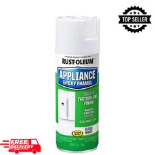 Rust-Oleum 7881830 Specialty Appliance Epoxy Spray Paint, 12 oz, White, NEW USA.